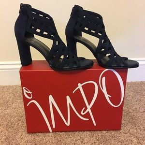 Impo Navy Dress Sandals